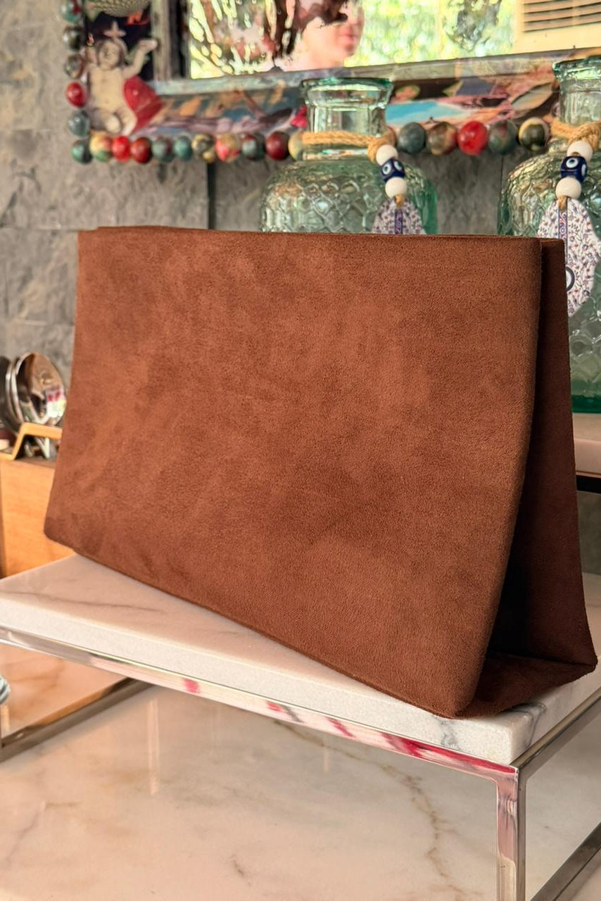 Brown Suede